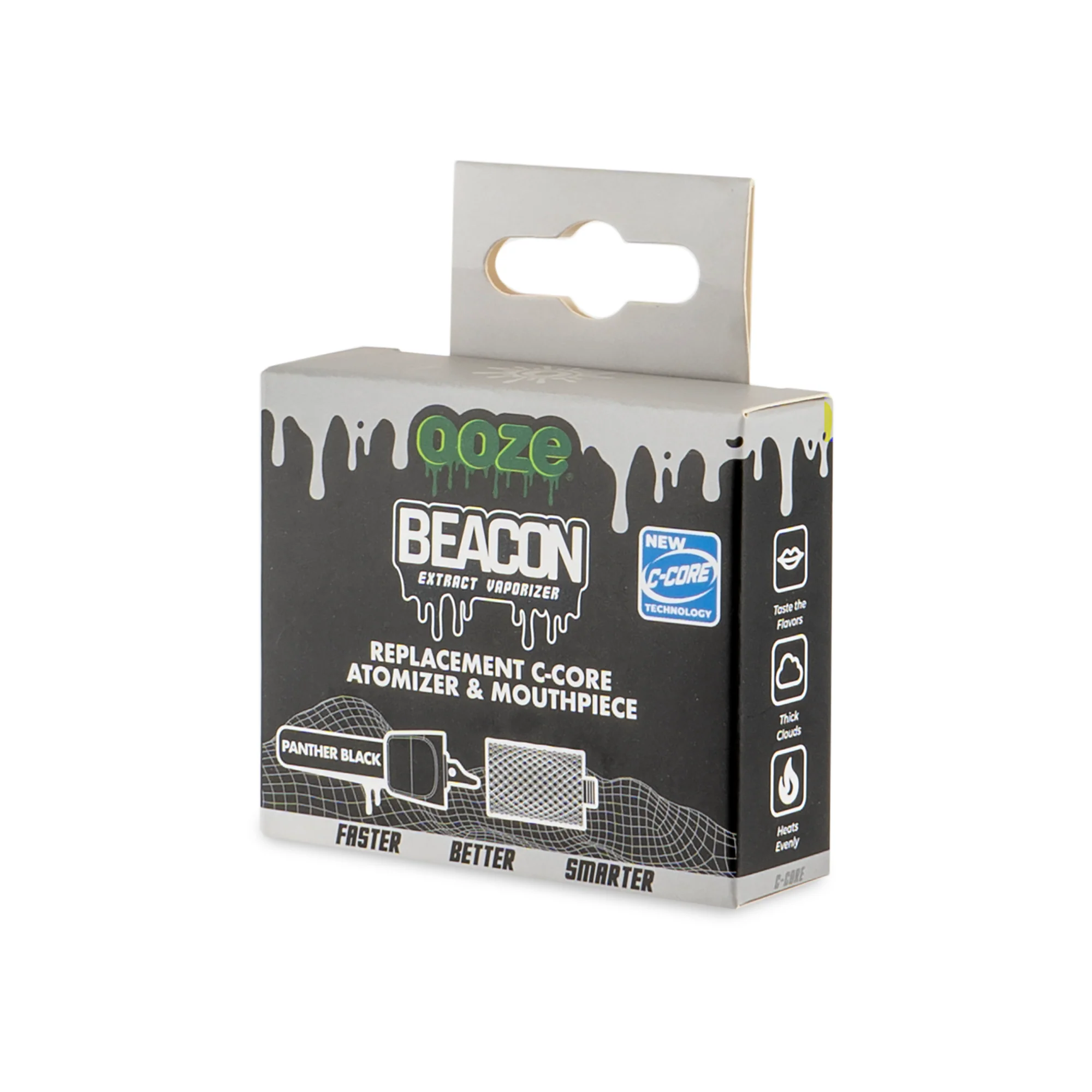 Beacon Onyx Atomizer & Mouthpiece Replacement 2-Pack - Panther Black - Image 7