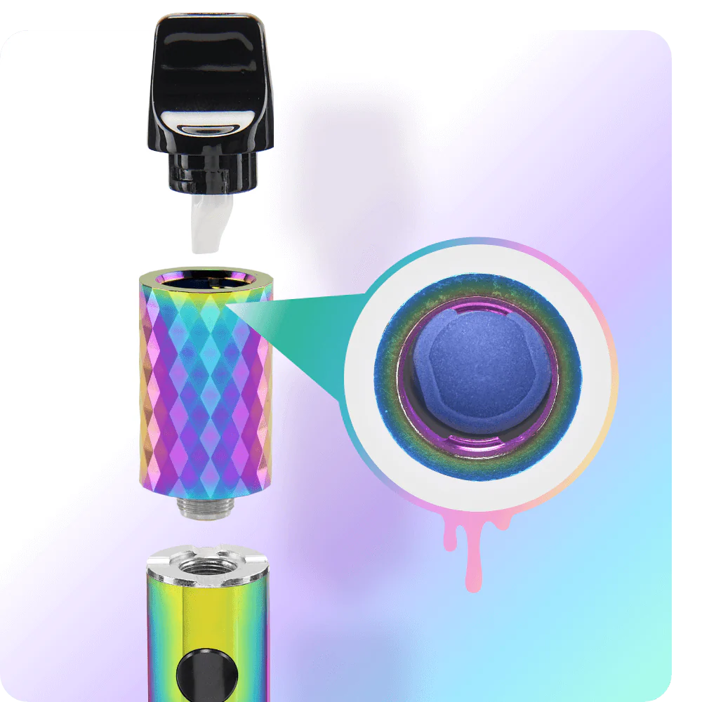 Beacon Extract Vaporizer – C-Core 800 mAh - Rainbow - Image 3