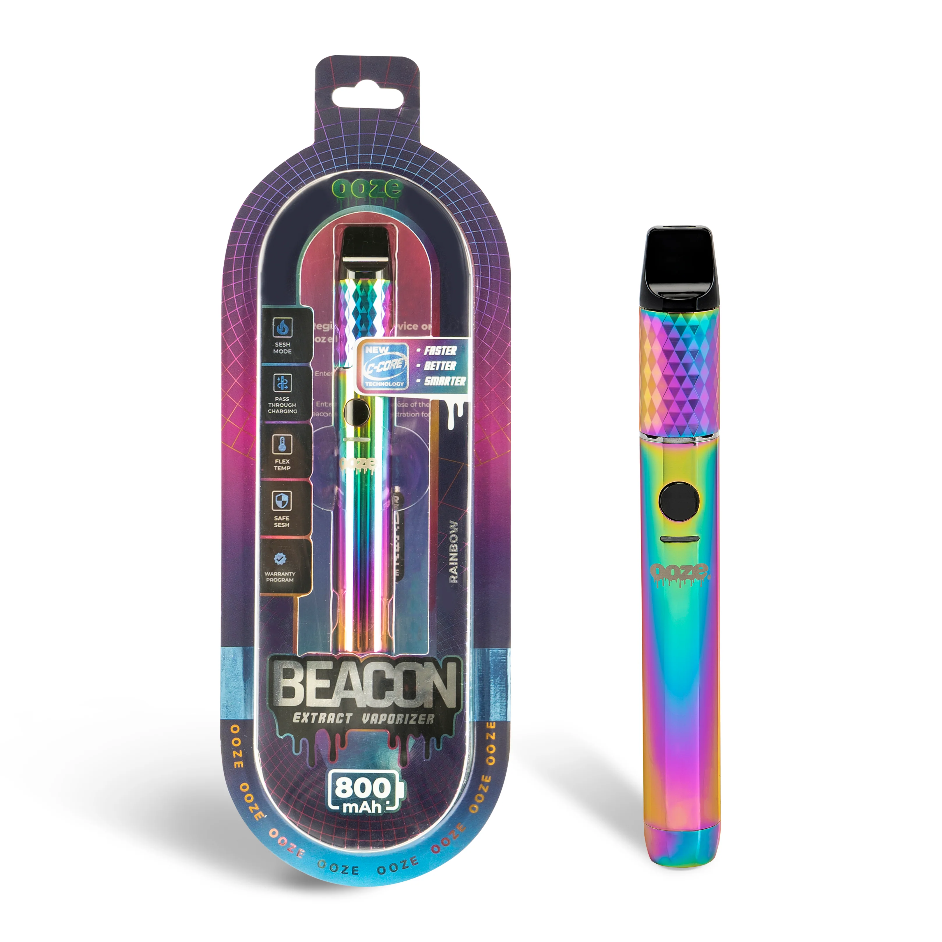 Beacon Extract Vaporizer – C-Core 800 mAh - Rainbow - Image 6