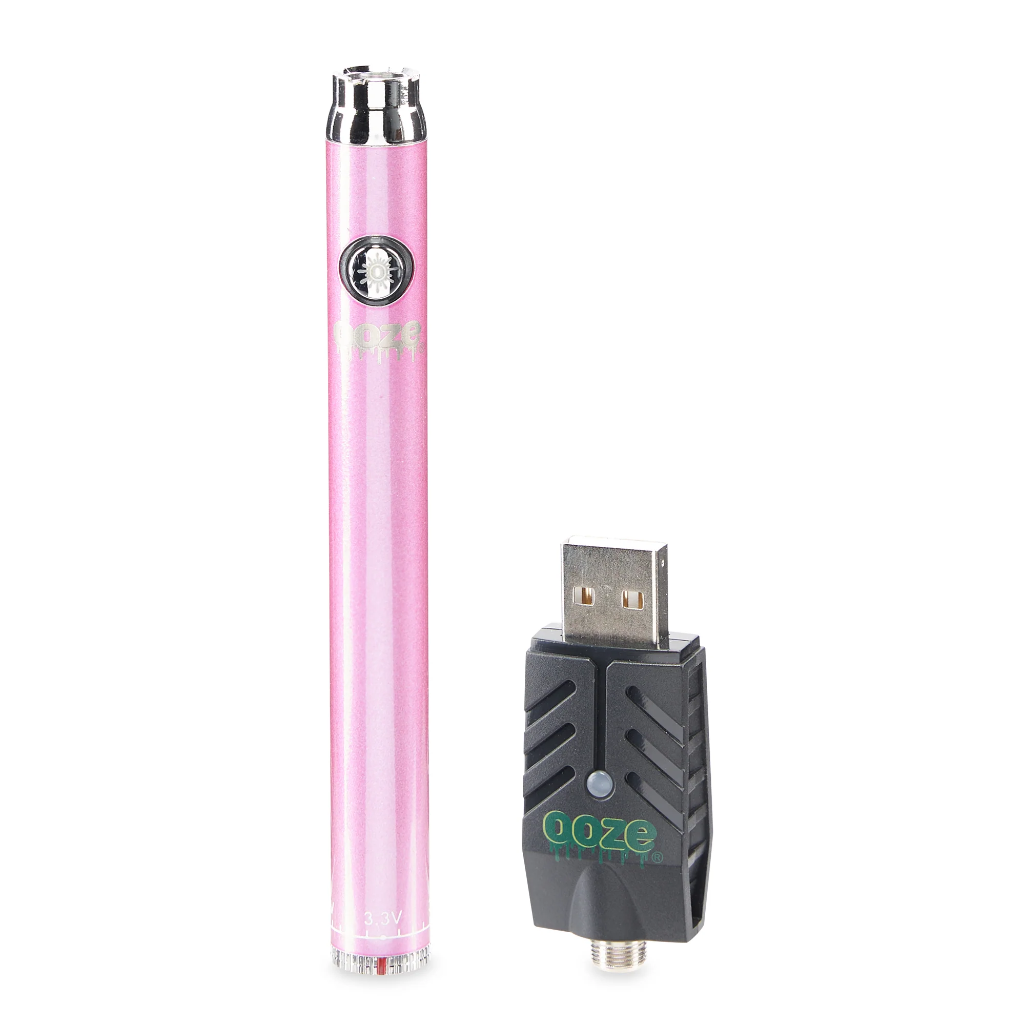 Twist Slim Pen – 320 mAh Flex Temp Battery – Ice Pink - Image 3