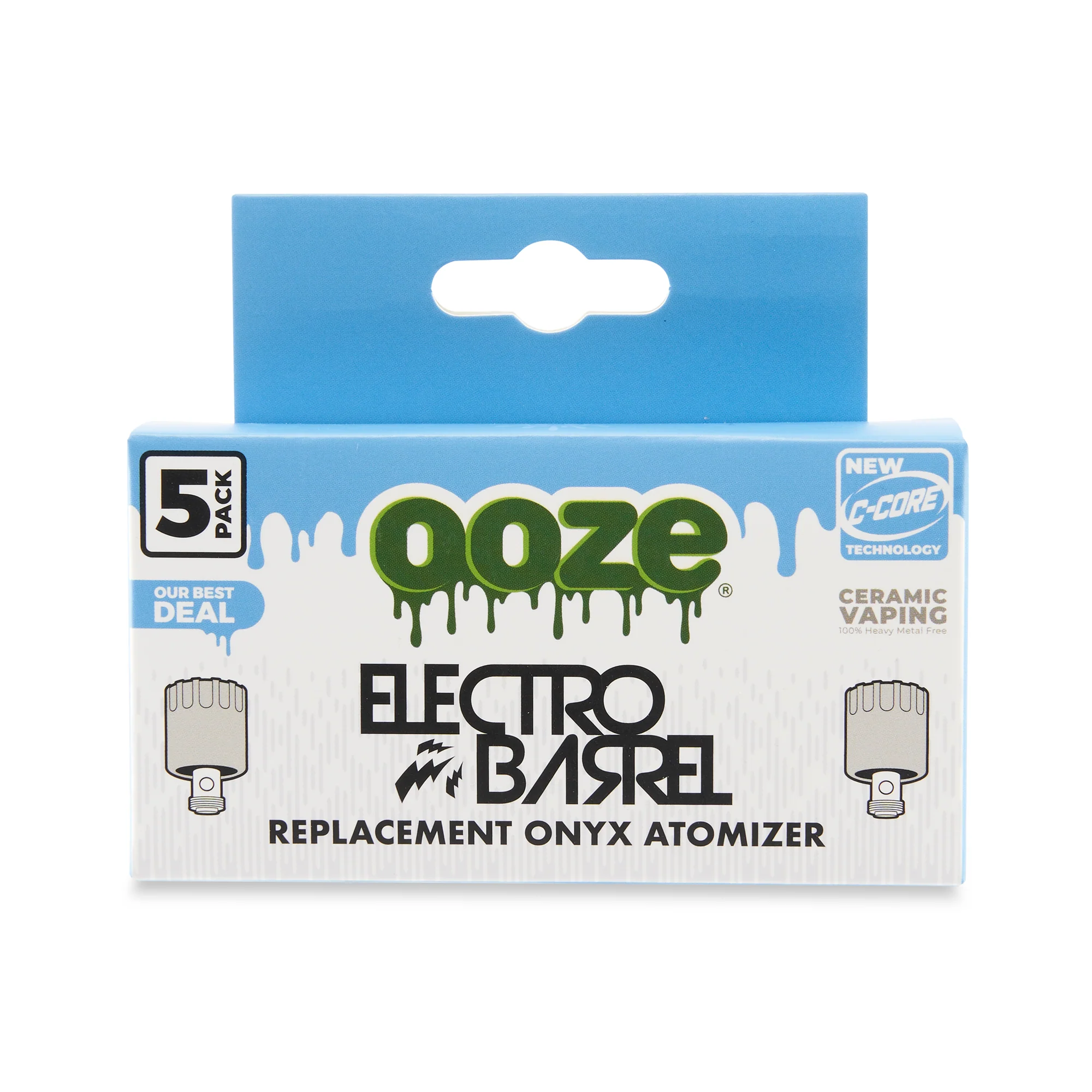 Electro Barrel Onyx Atomizer Replacement 5-Pack - Image 3