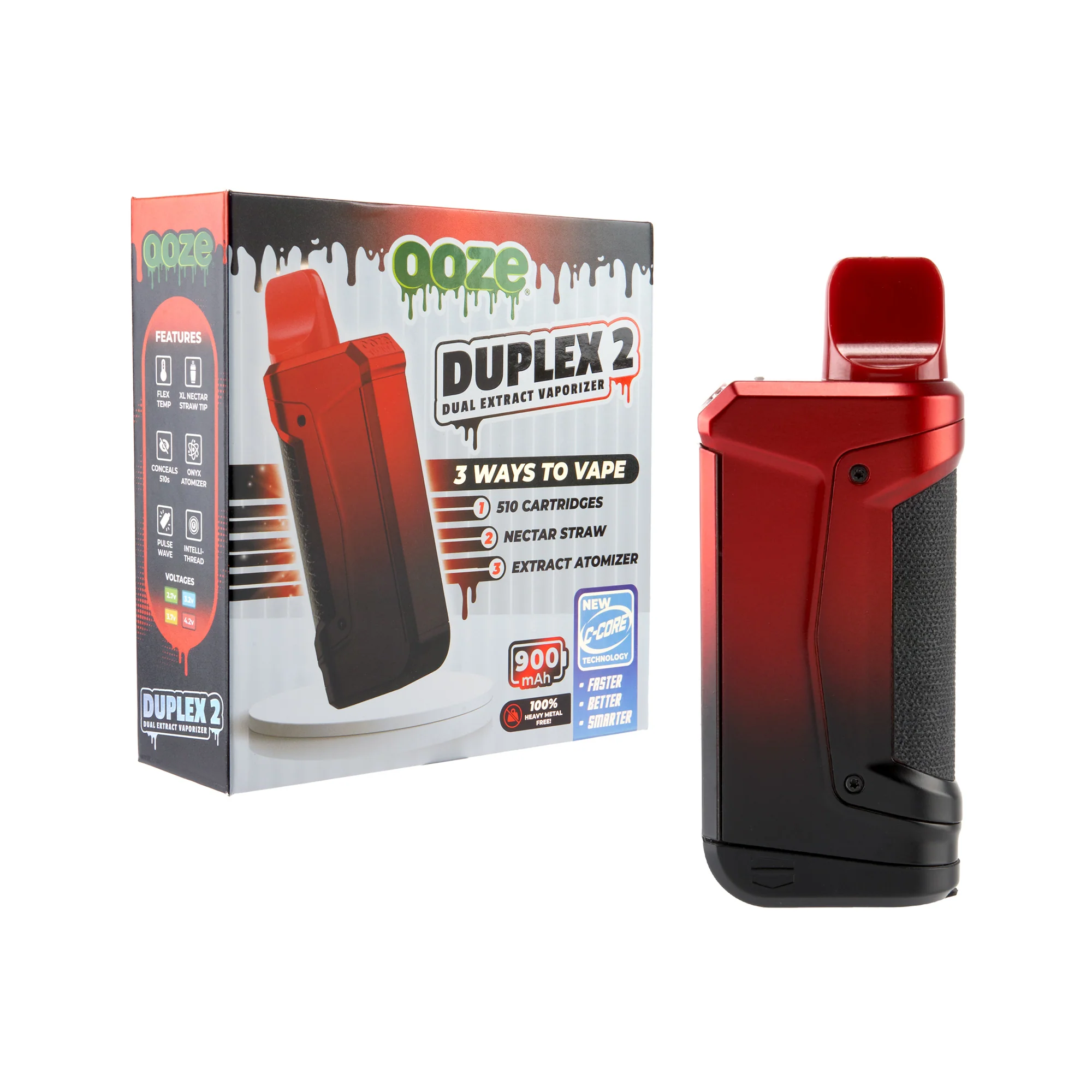Duplex 2 – 900 mAh C-Core Vaporizer - Midnight Sun - Image 8