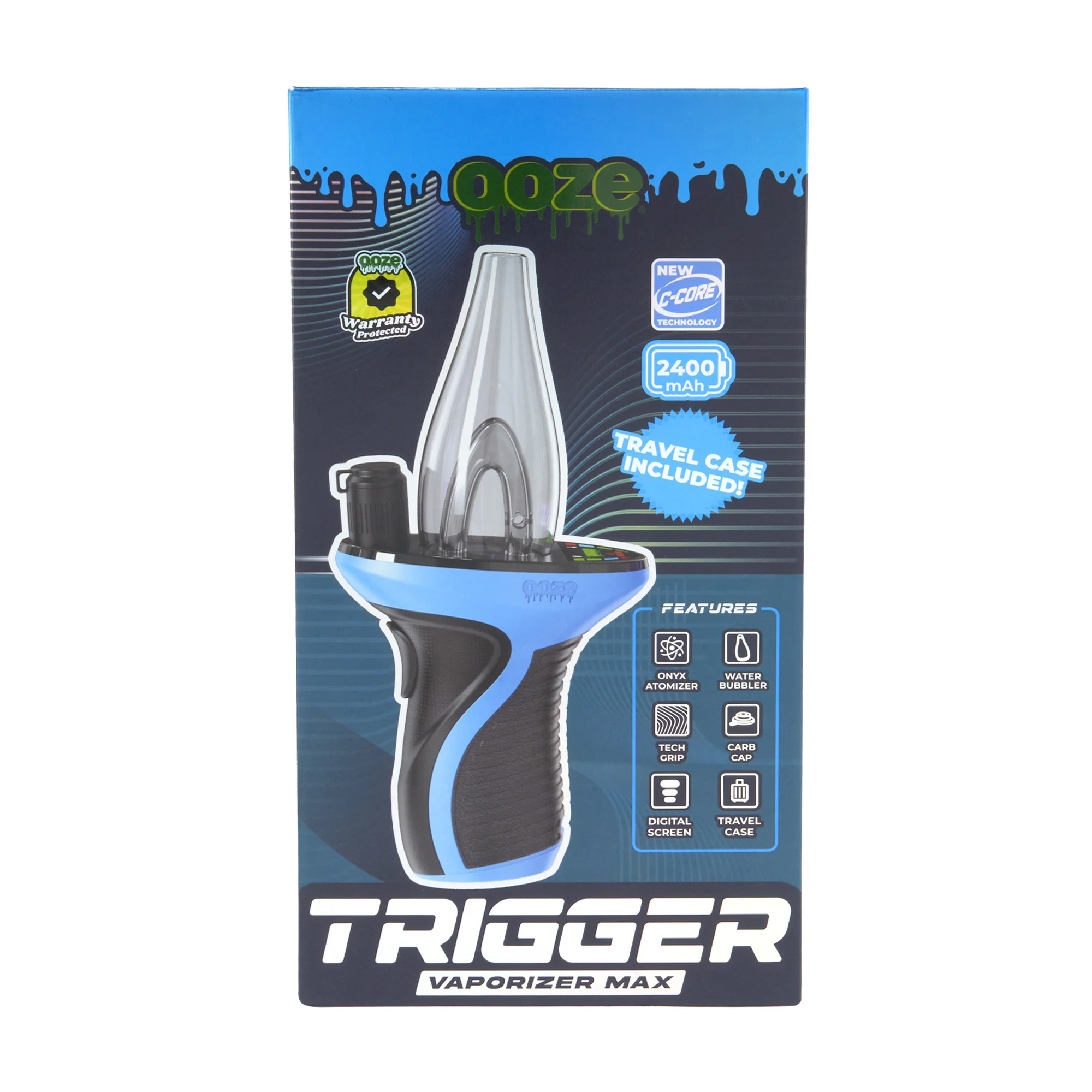Trigger Vaporizer Max – C-Core 2400 mAh - Sapphire Blue - Image 6