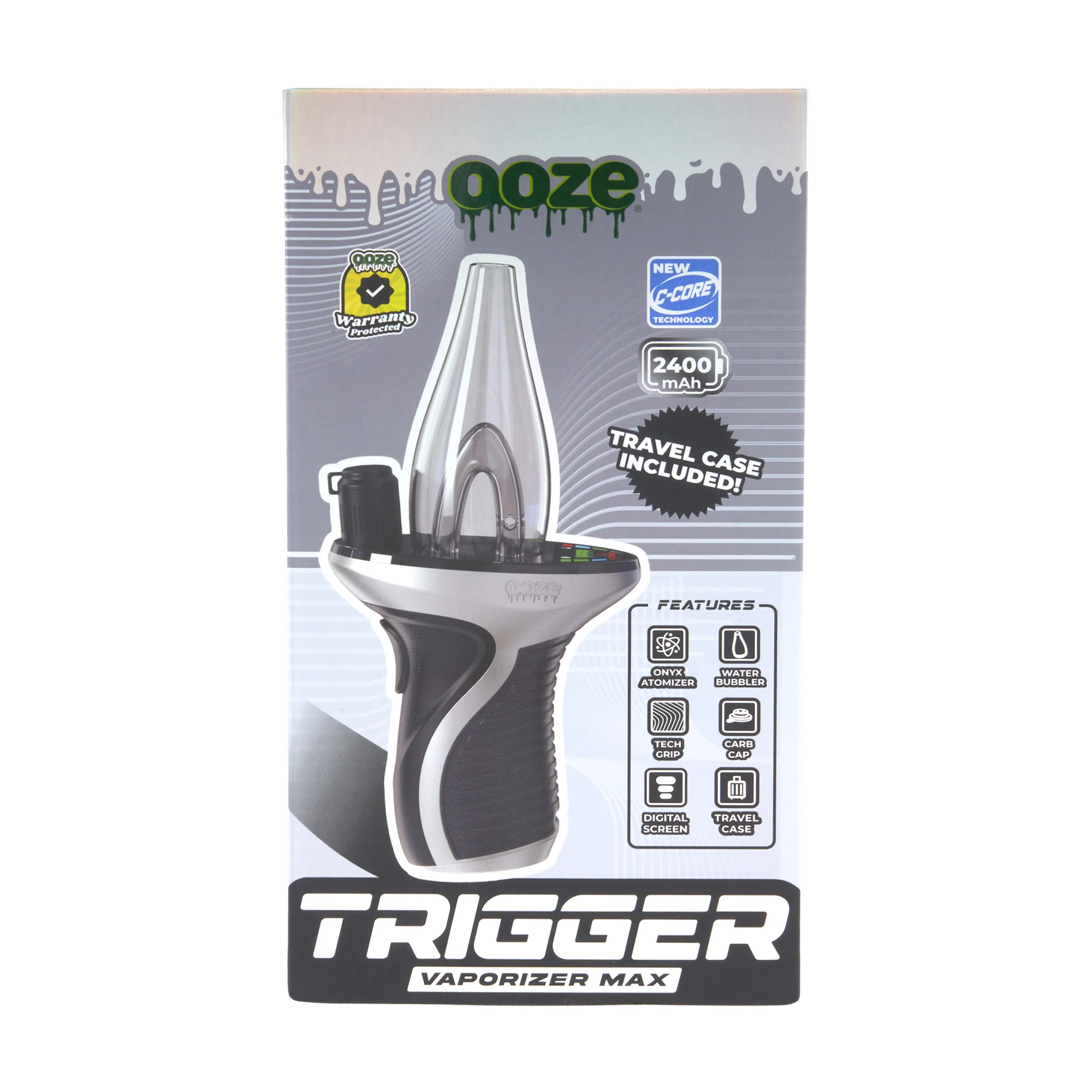 Trigger Vaporizer Max – C-Core 2400 mAh - Cosmic Chrome - Image 6
