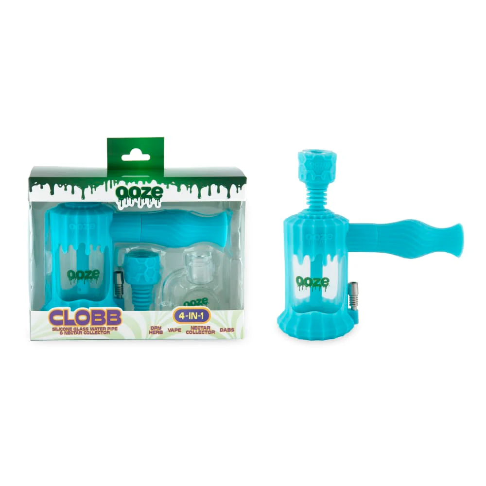 Clobb – Silicone Glass 4-in-1 Hybrid - Aqua Teal - Image 2