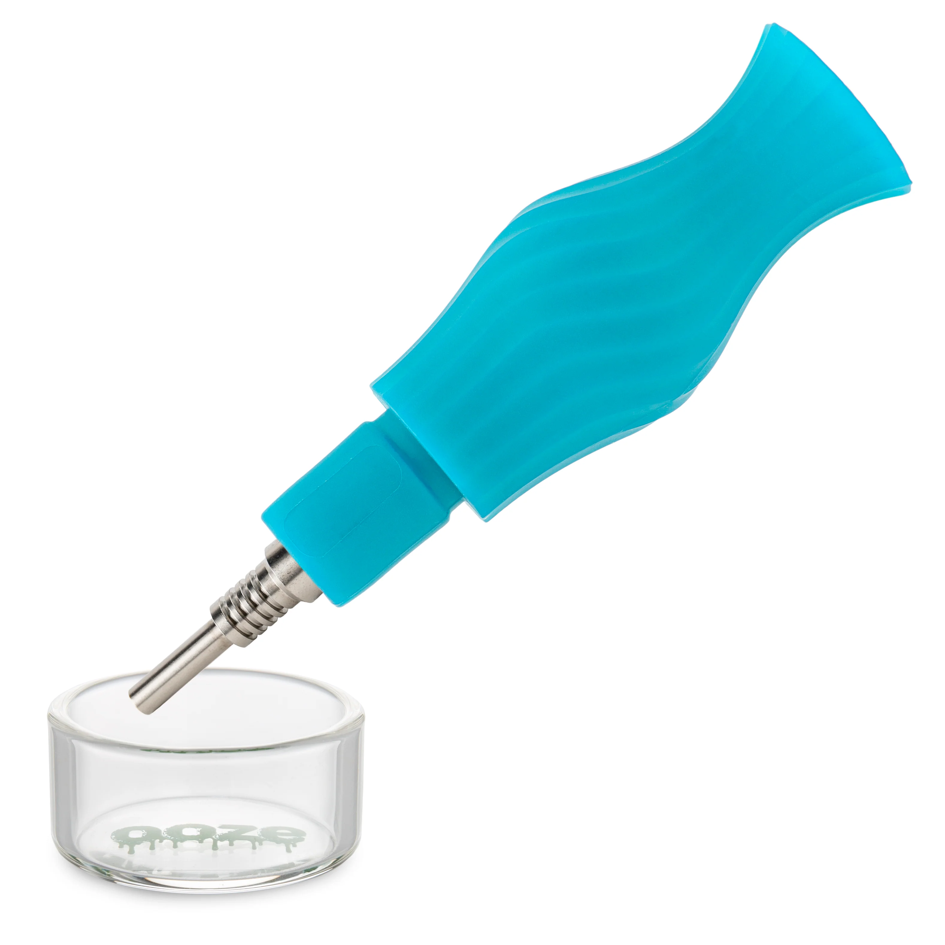 Clobb – Silicone Glass 4-in-1 Hybrid - Aqua Teal - Image 6