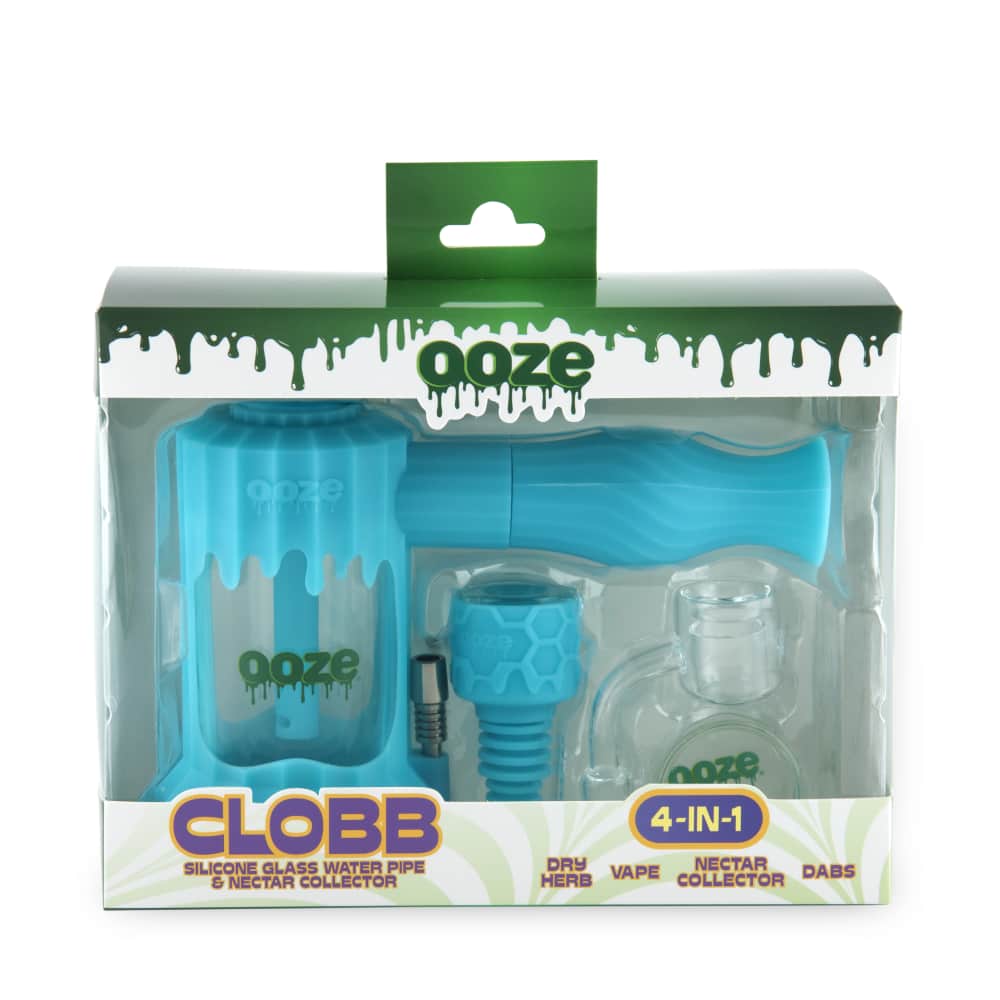 Clobb – Silicone Glass 4-in-1 Hybrid - Aqua Teal - Image 7