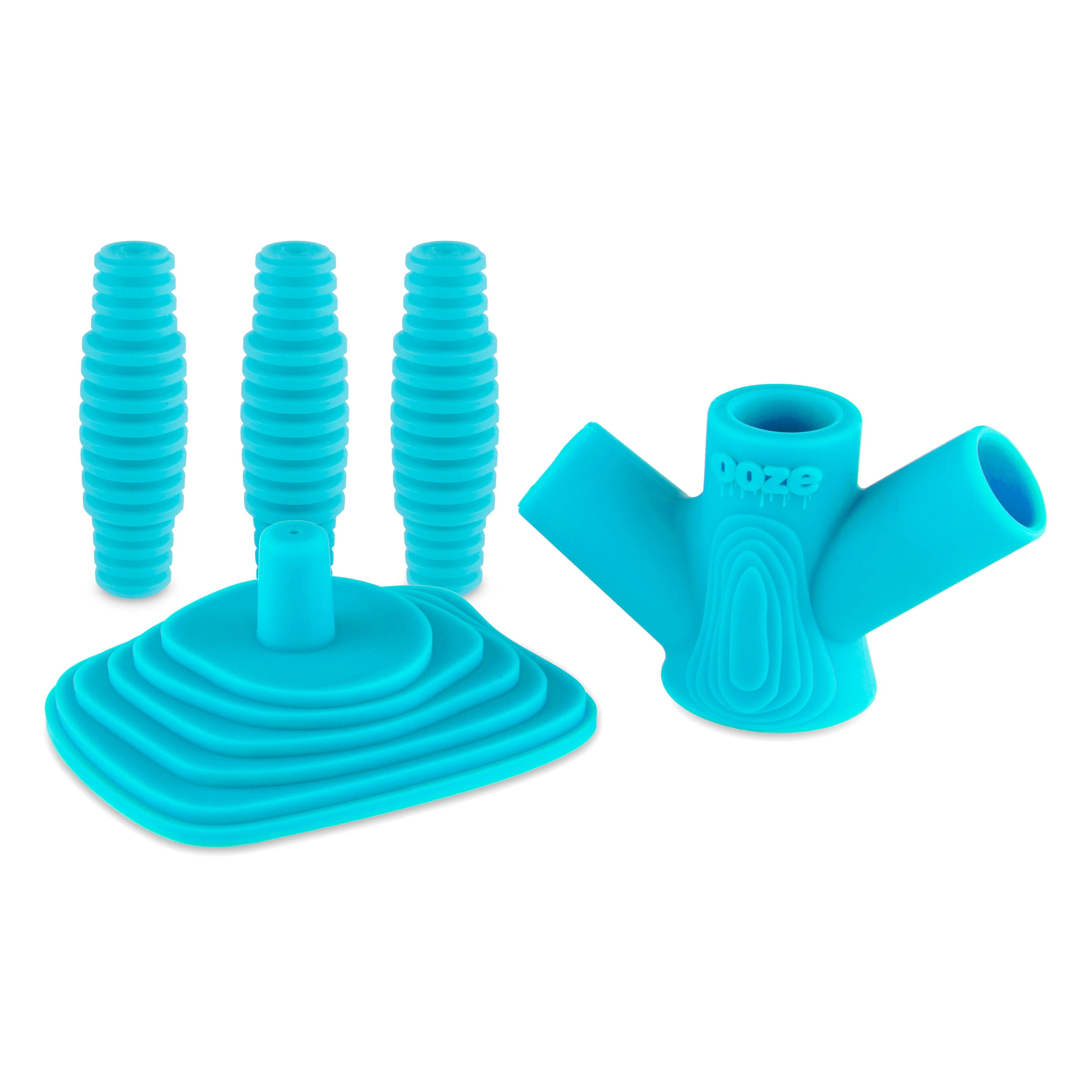 Ooze Banger Hanger Silicone Banger Stand - Aqua Teal - Image 5