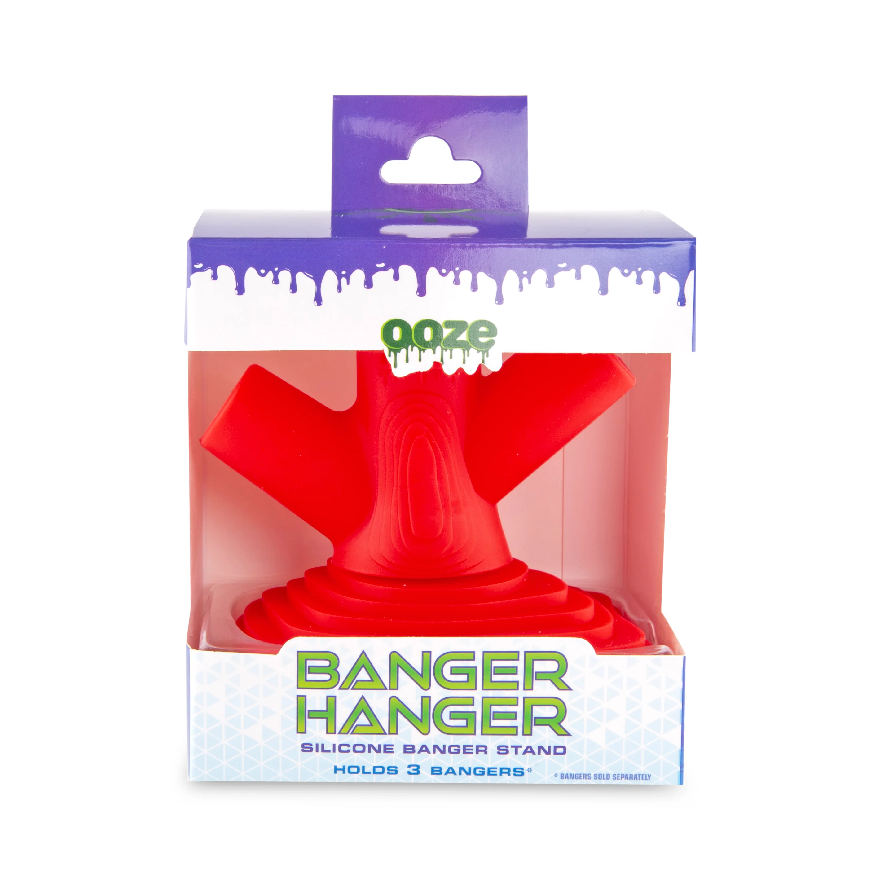 Ooze Banger Hanger Silicone Banger Stand - Scarlet - Image 3