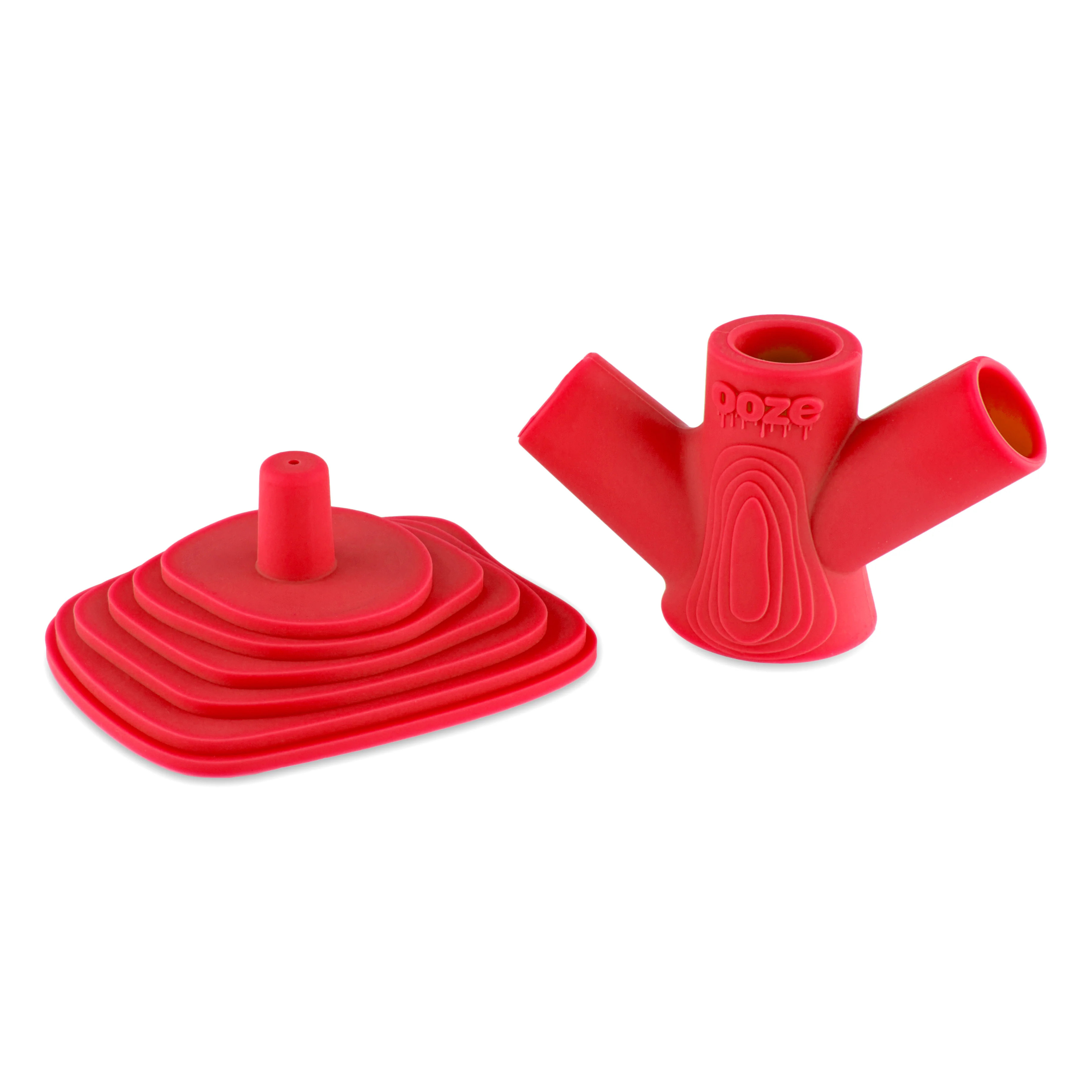 Ooze Banger Hanger Silicone Banger Stand - Scarlet - Image 5