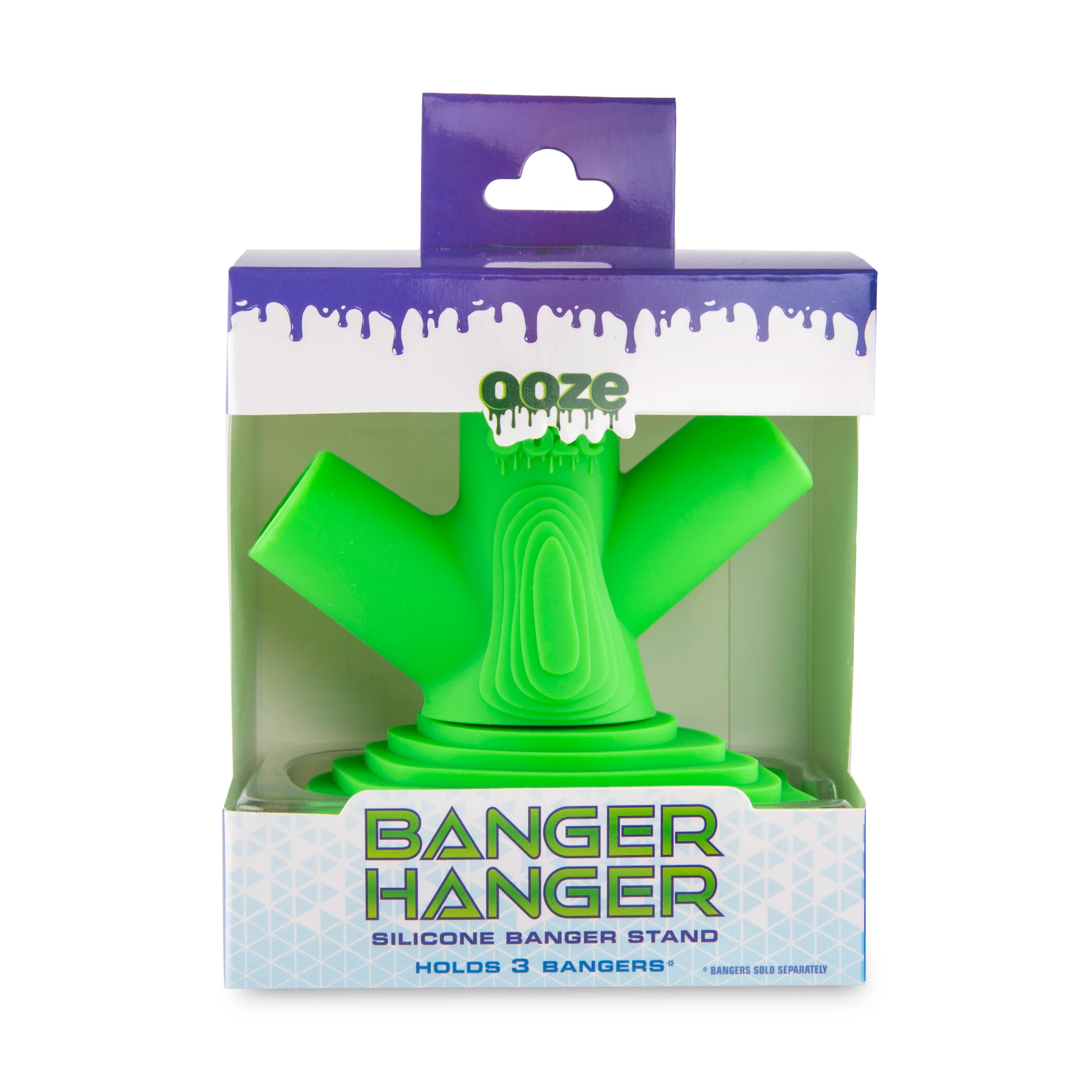 Ooze Banger Hanger Silicone Banger Stand - Slime Green - Image 7