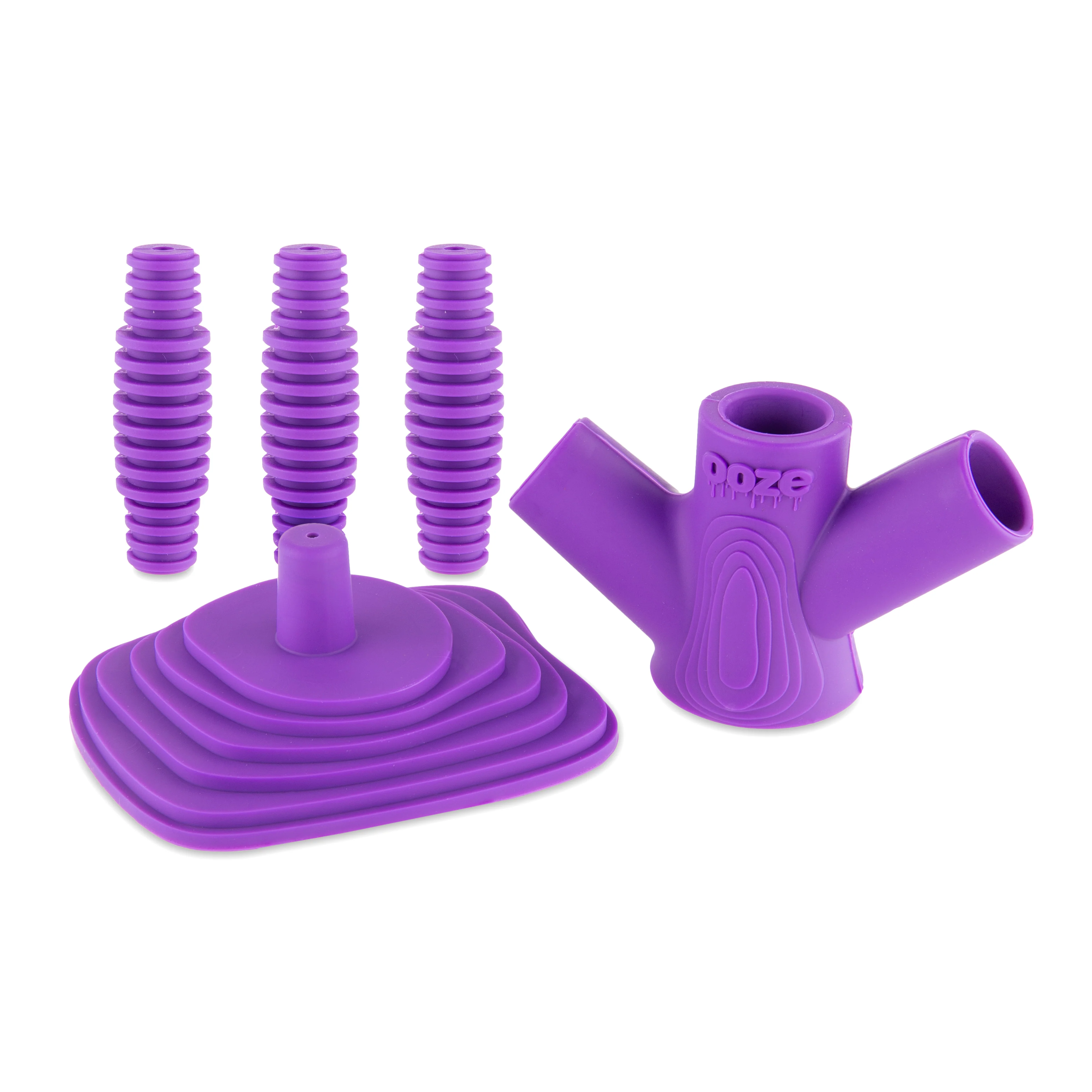 Ooze Banger Hanger Silicone Banger Stand - Ultra Purple - Image 6