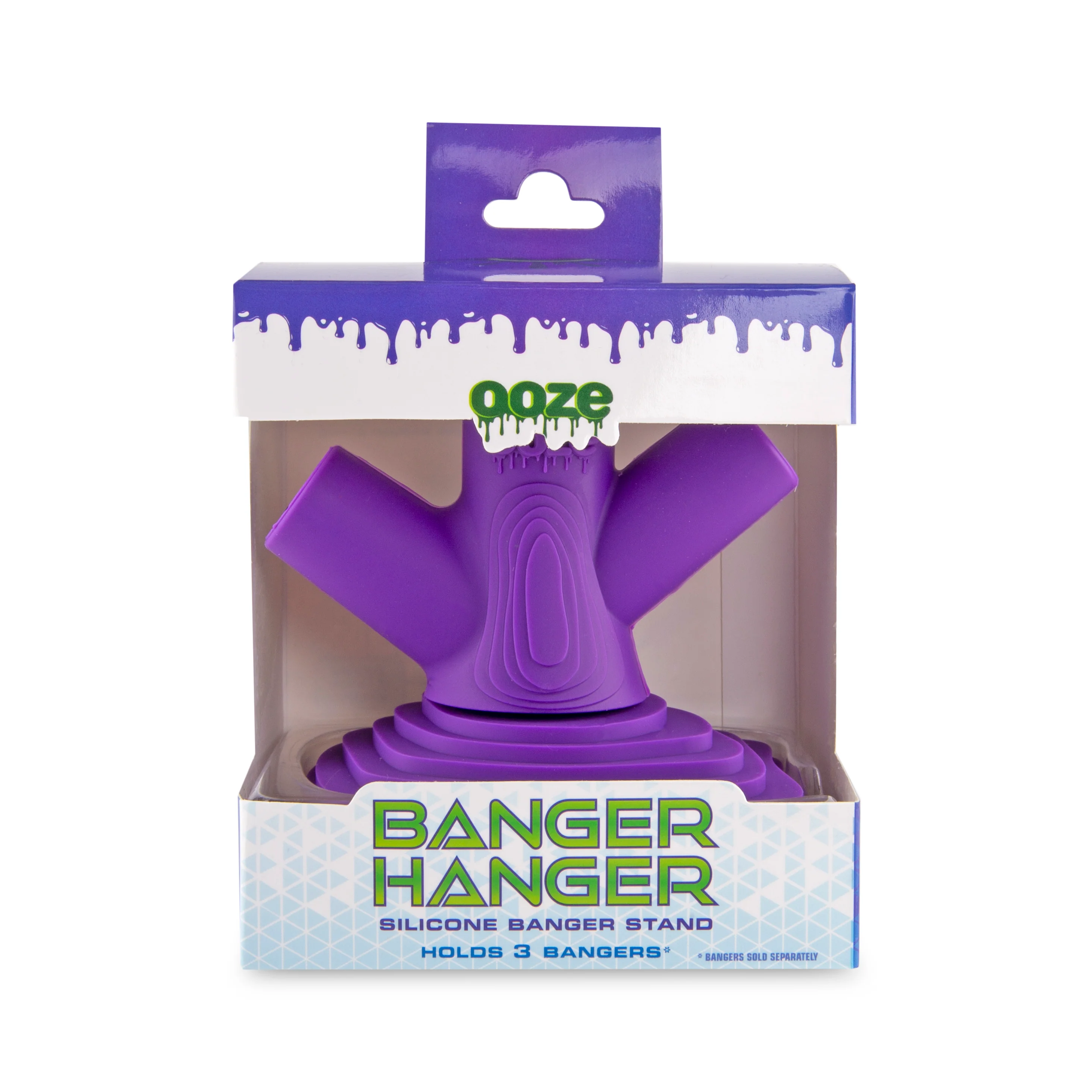 Ooze Banger Hanger Silicone Banger Stand - Ultra Purple - Image 7