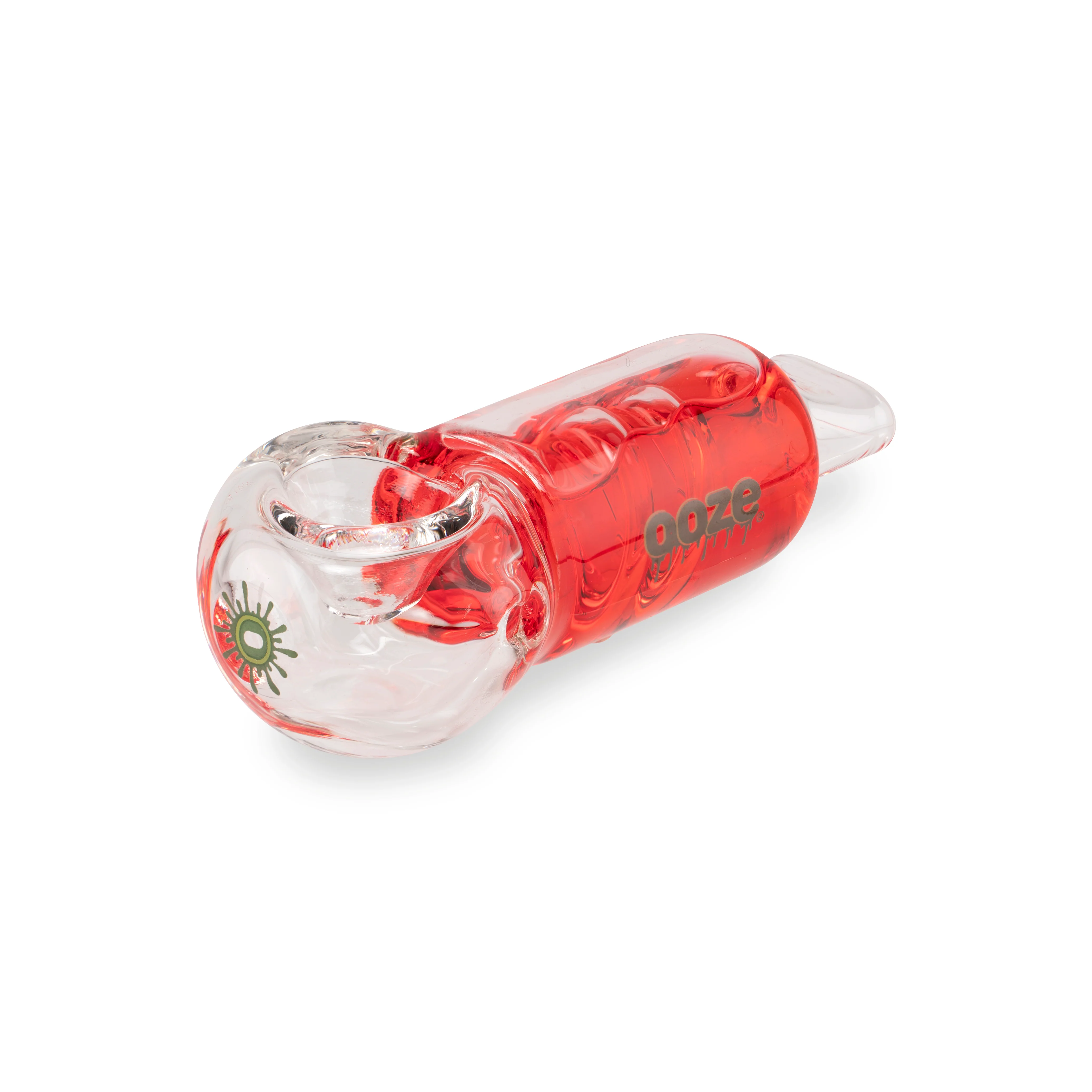 Ooze Cryo Freezable Glycerin Glass Bowl - Red - Image 3