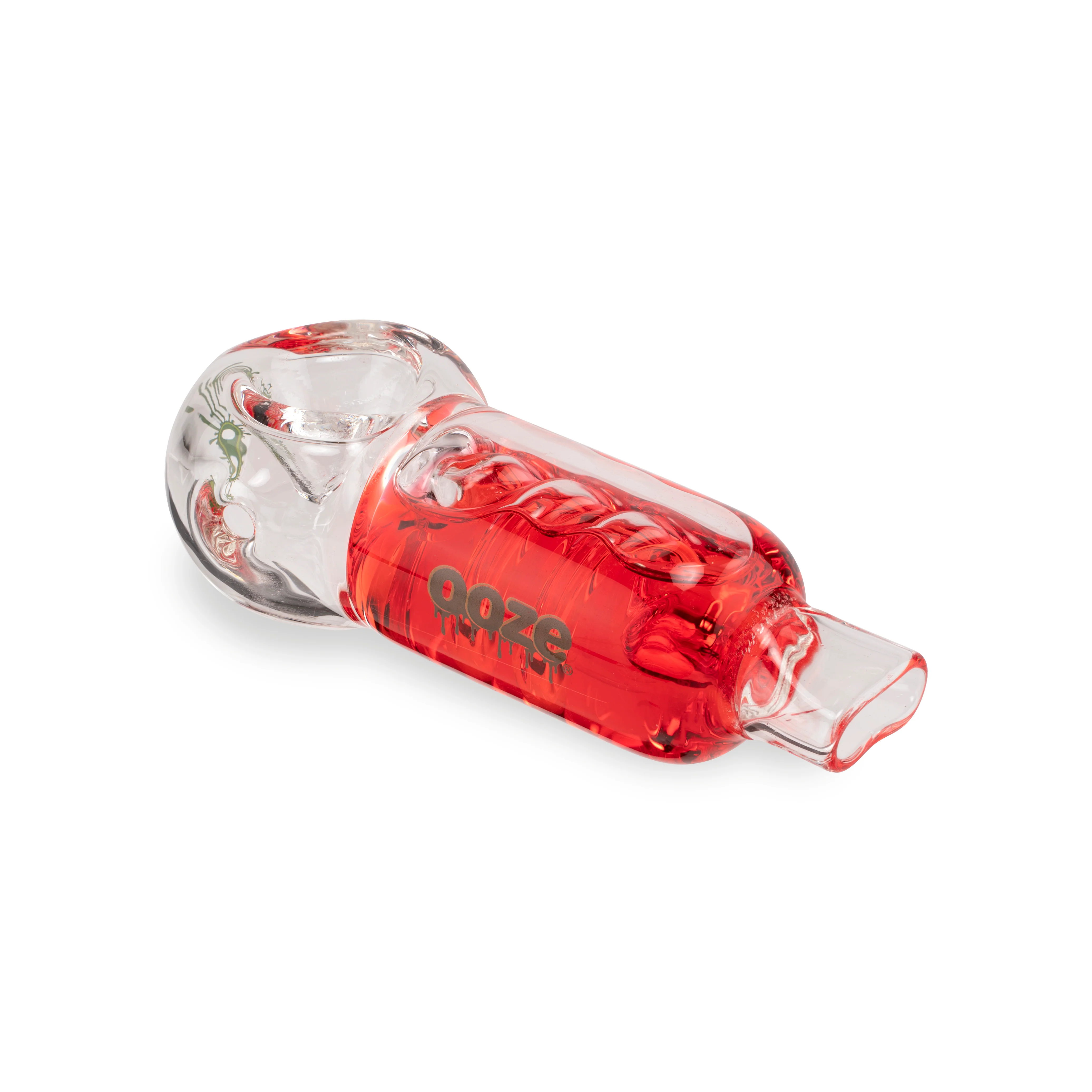 Ooze Cryo Freezable Glycerin Glass Bowl - Red - Image 4