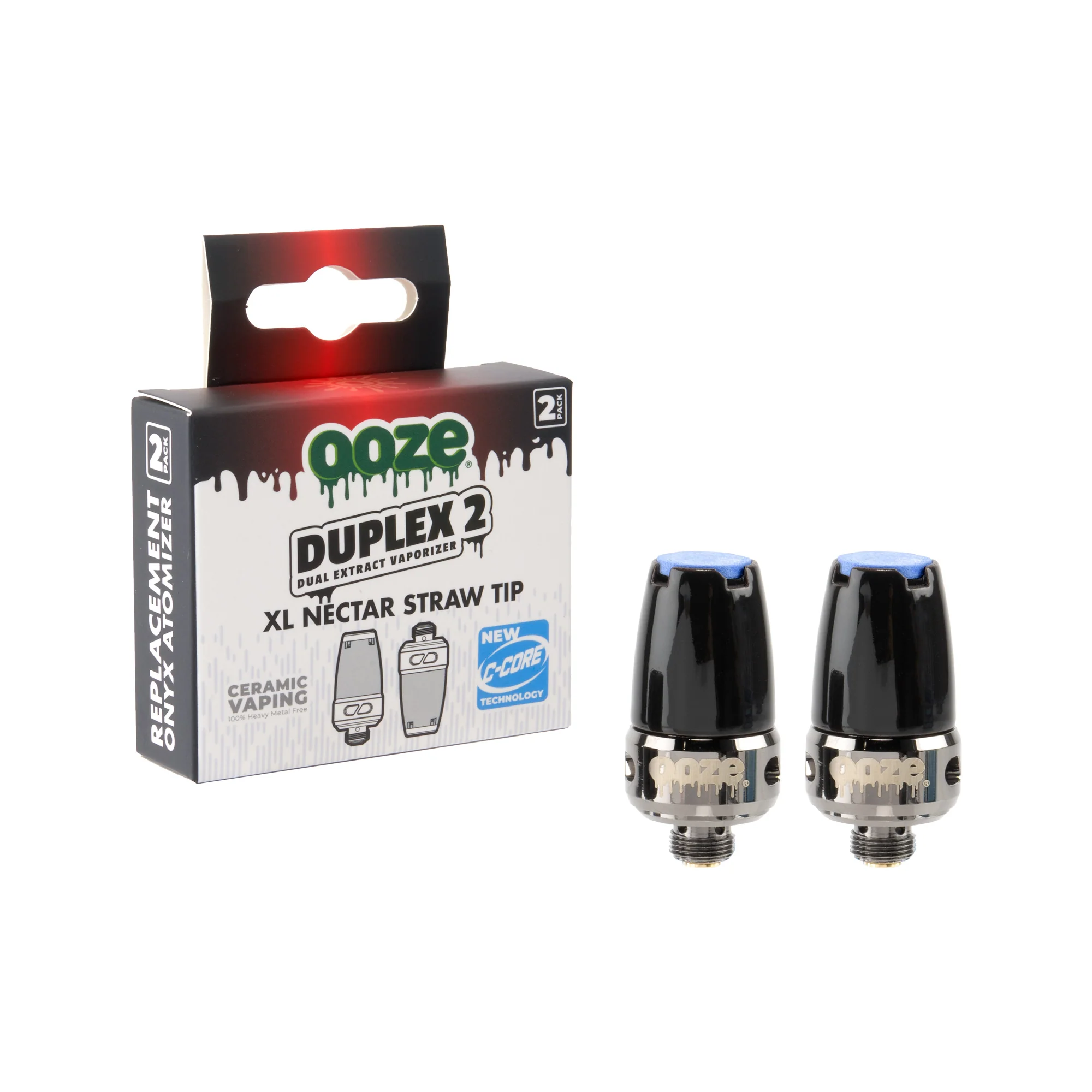 Duplex 2 Replacement XL Tips - 2pk - Image 2