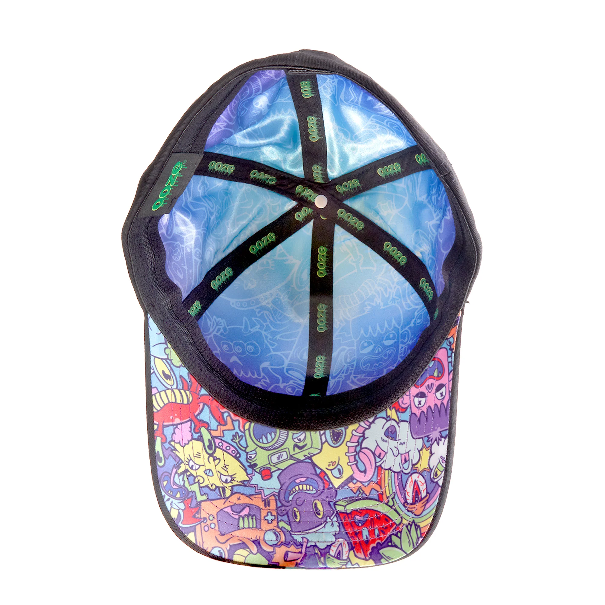 Curved Brim Hype Engine Hat – Gray Logo – Small/Medium - Image 2