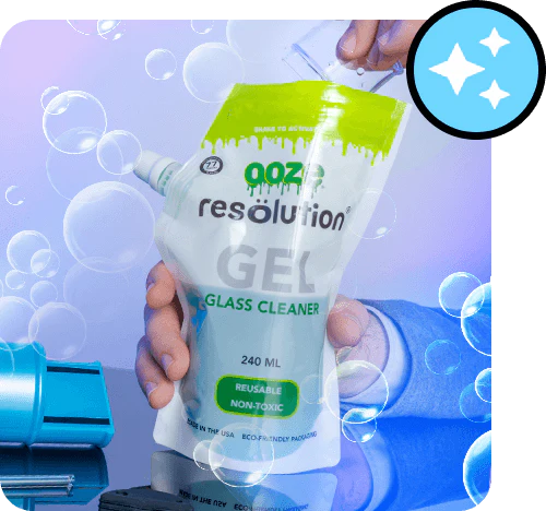 Ooze Resolution Gel Glass Cleaner - 240mL Pouch - Image 4