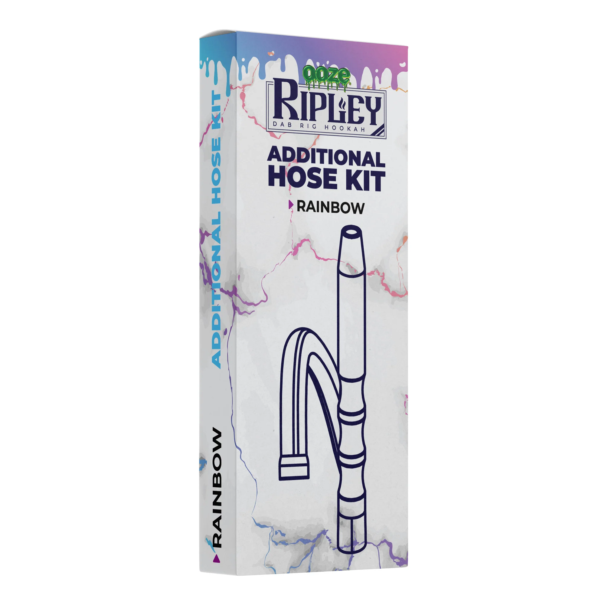 Ripley Hookah Hose Kit - Rainbow - Image 2