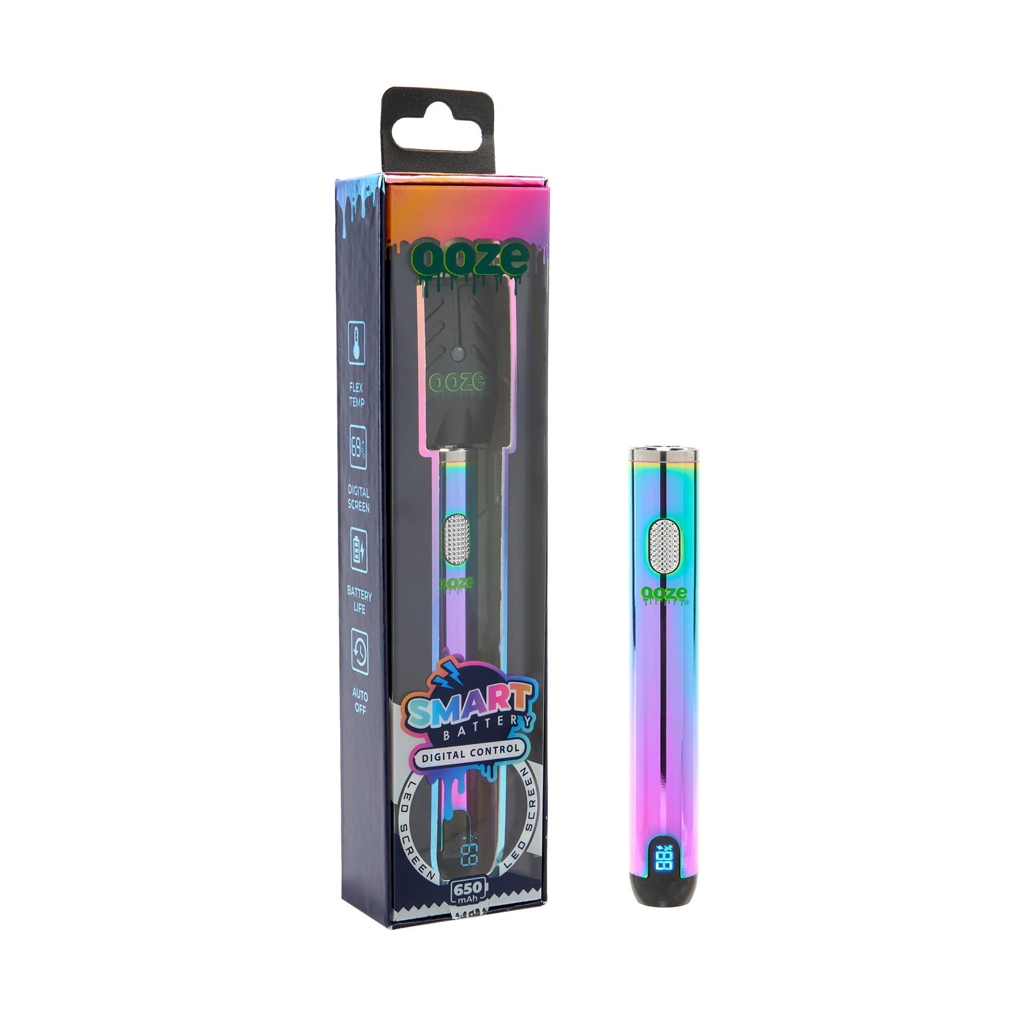 Smart Battery – 650 mAh Vape Pen - Rainbow - Image 3