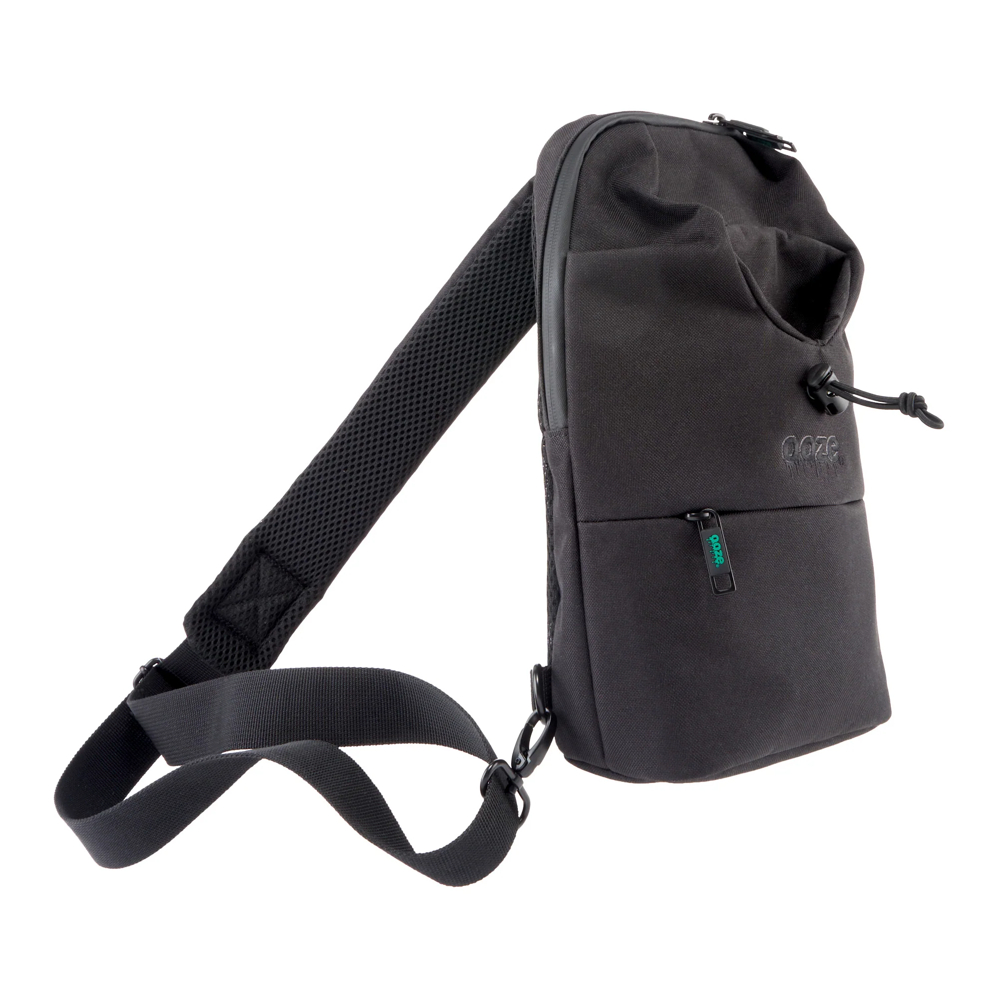 Smell Proof Crossbody Bag - Traveler Series - Black - Image 4