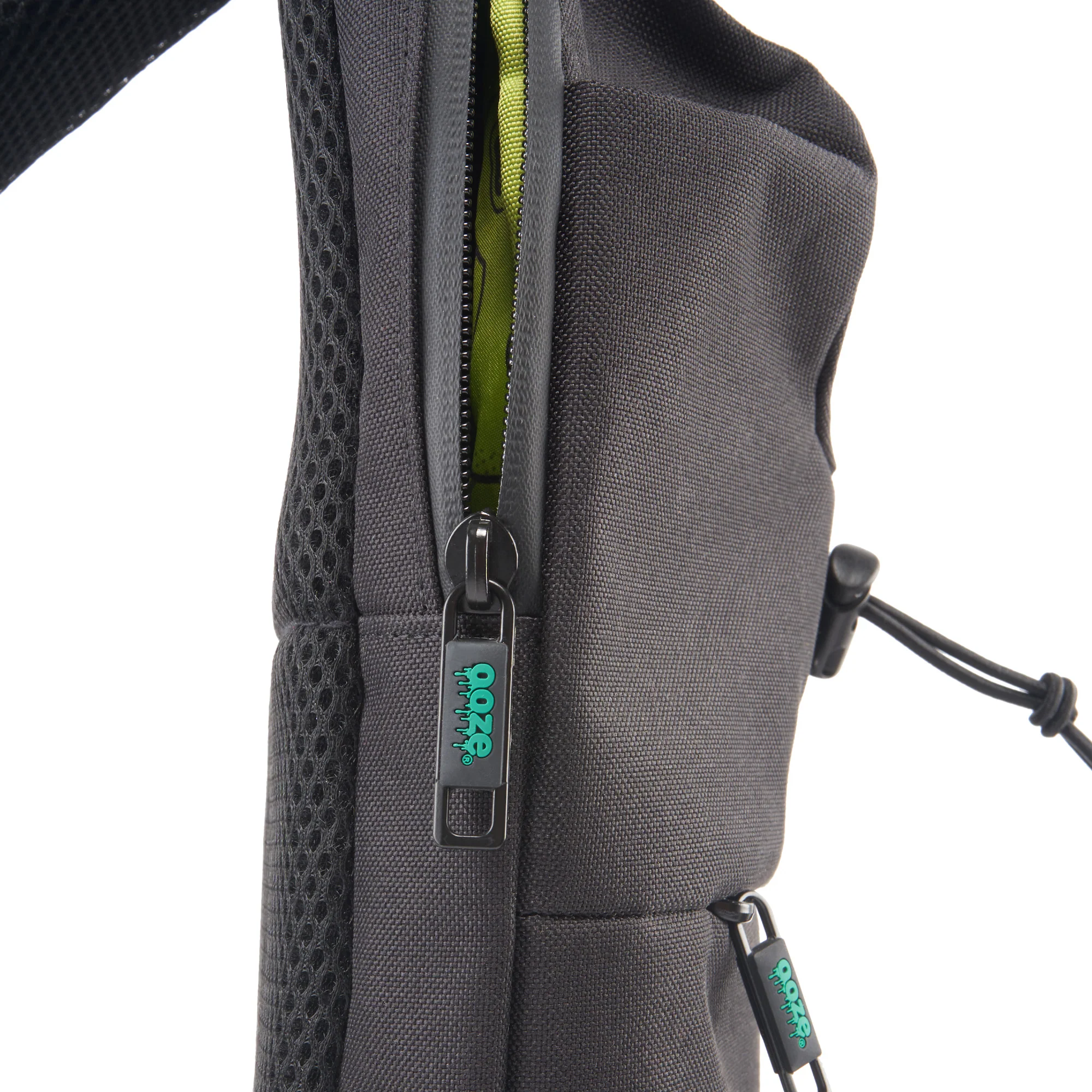 Smell Proof Crossbody Bag - Traveler Series - Black - Image 6