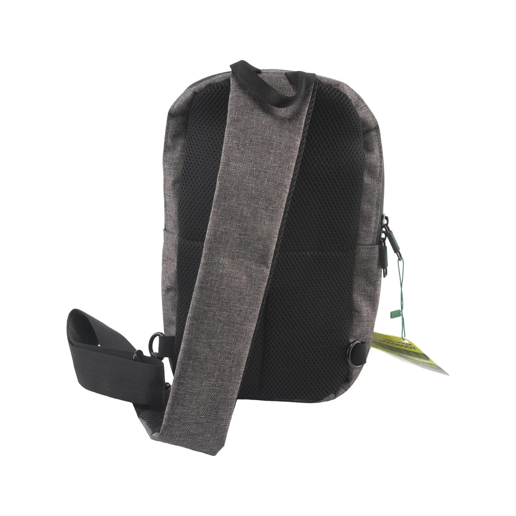Smell Proof Crossbody Bag - Traveler Series - Smoke Gray - Image 5