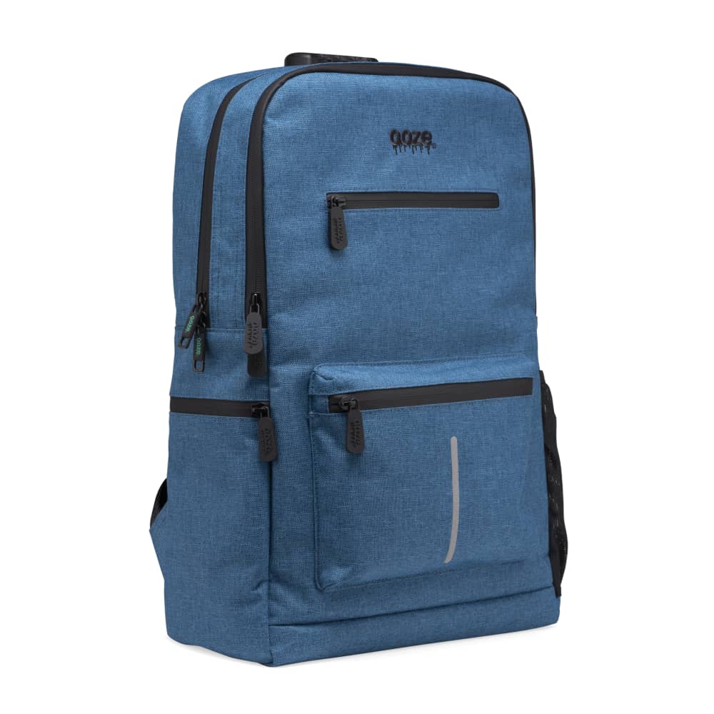 Ooze Traveler Smell Proof Locking Backpack - Surf Blue - Image 3