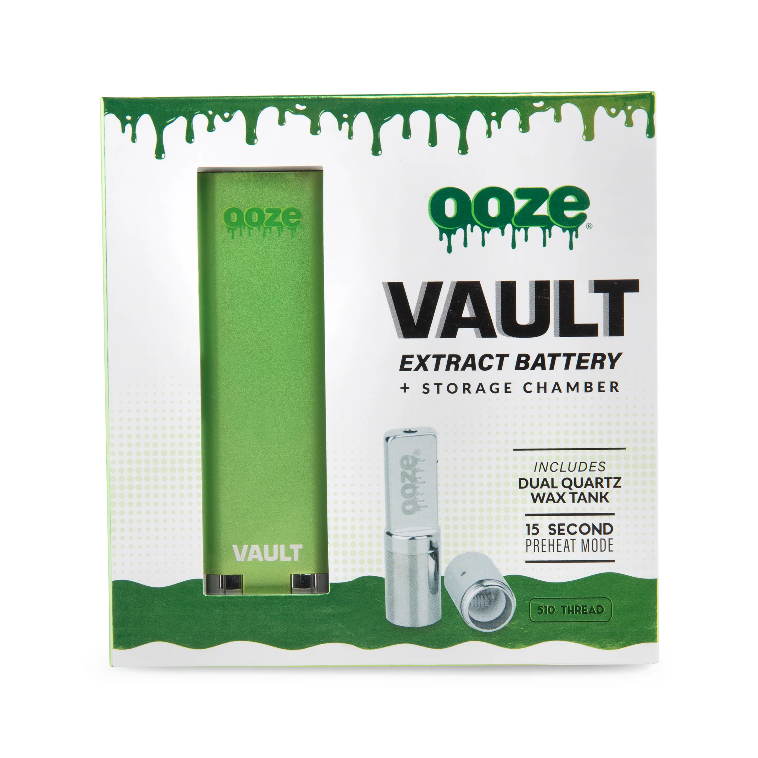 Vault - 450 mAh Battery with Storage Chamber - Slime Green - Image 6
