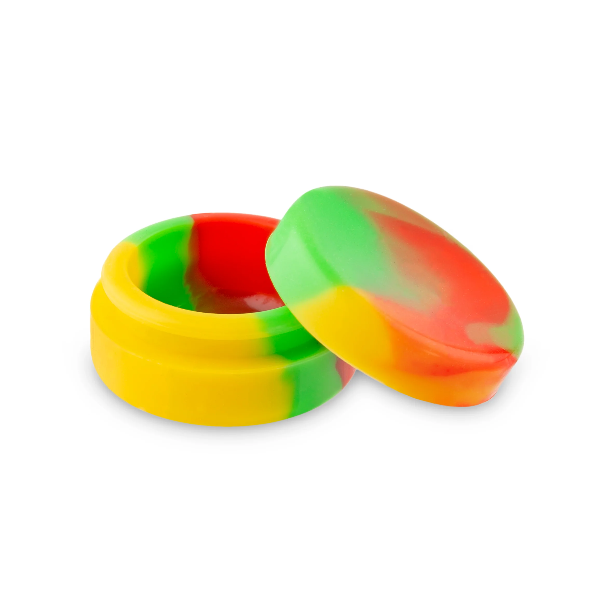 Ooze Ozone Silicone Water Pipe, Dab Rig & Dab Straw - Rasta - Image 9