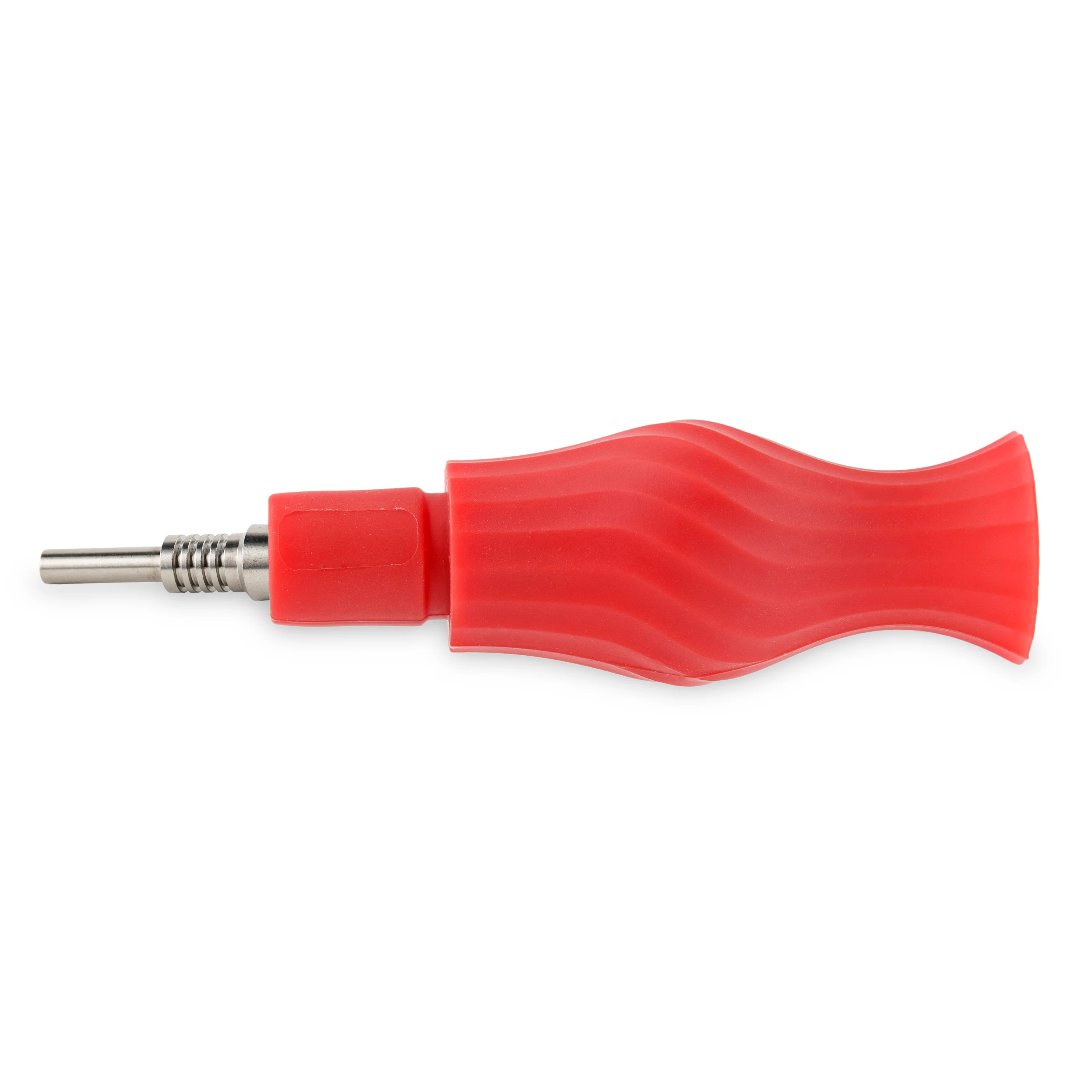 Ooze Ozone Silicone Water Pipe, Dab Rig & Dab Straw - Scarlet - Image 6